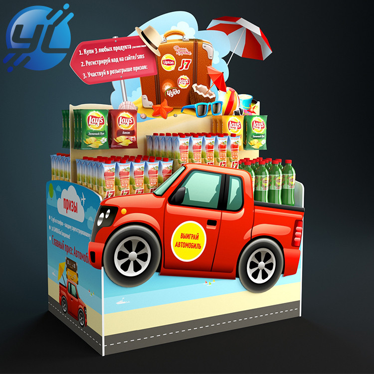 Custom hot selling mobile food vending cart display stand