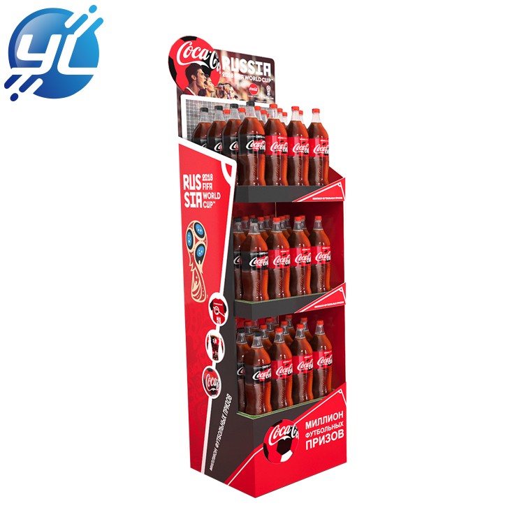 Hot sales POS display counter for energy drinking or cola or beverage promotion