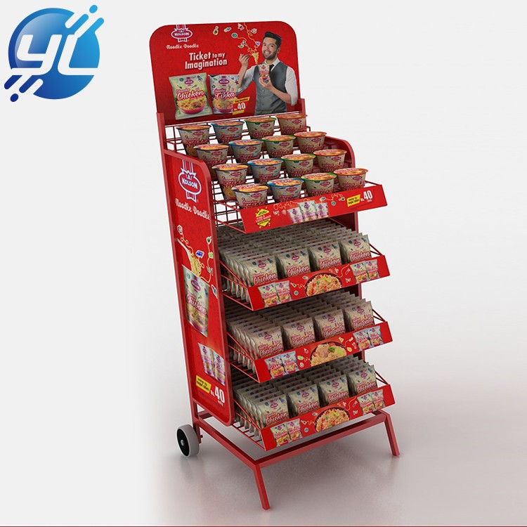 Retailer Corrugated Counter Snacks counter display box