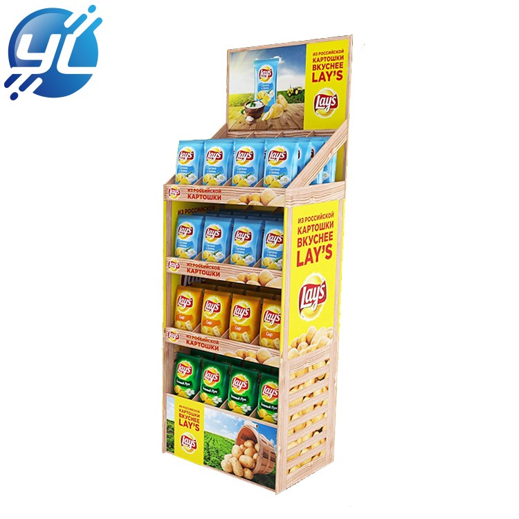 Retailer Corrugated Counter Snacks counter display box