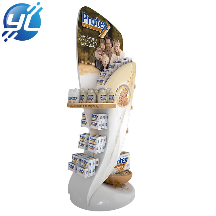 Supermarket display rack daily supplies display rack shower gel display rack