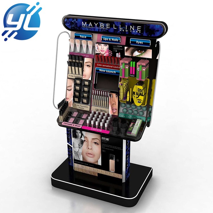 Free Design High Quality Acrylic Cosmetic Display Rack for Shopping mall