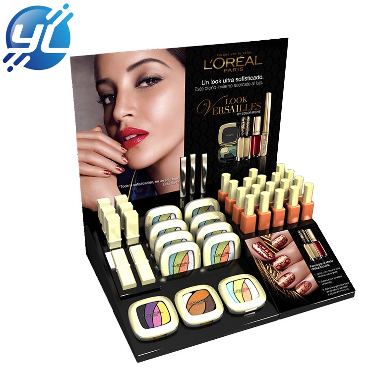 Free Design High Quality Acrylic Cosmetic Display Rack for Shopping mall