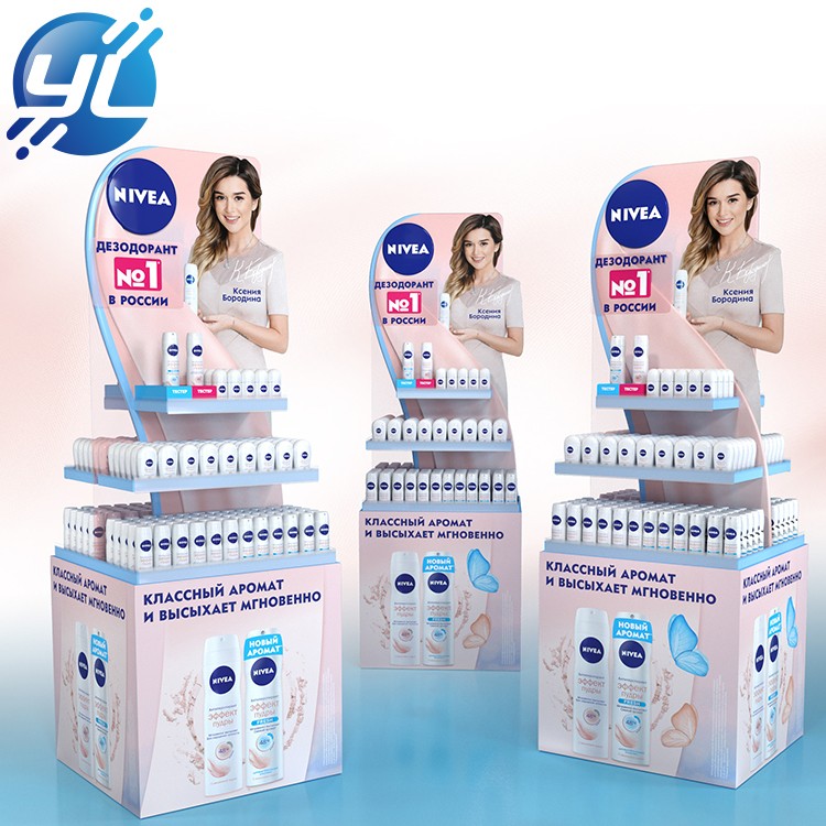 Customize POP/ POS floor standing advertising of foot care display rack