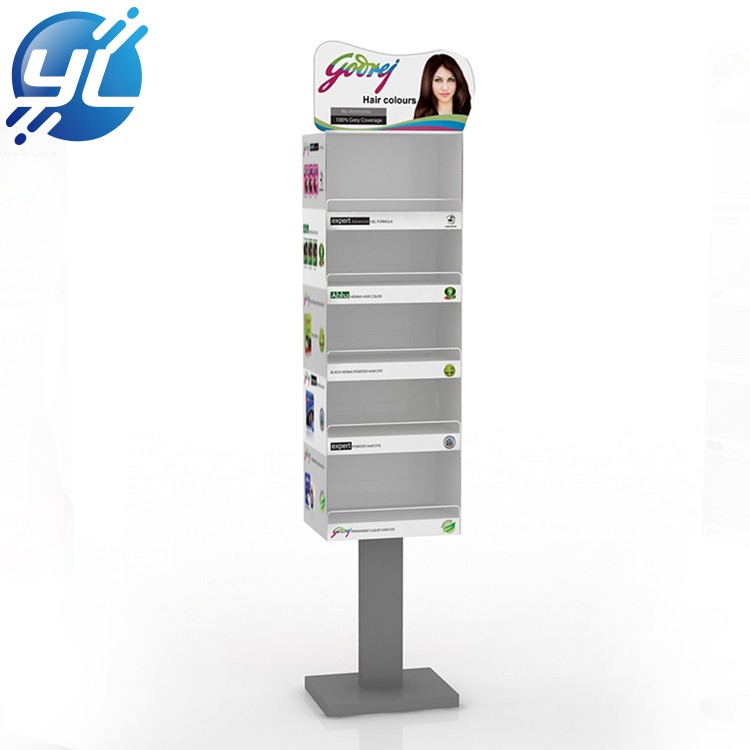 Customize POP/ POS floor standing advertising of foot care display rack