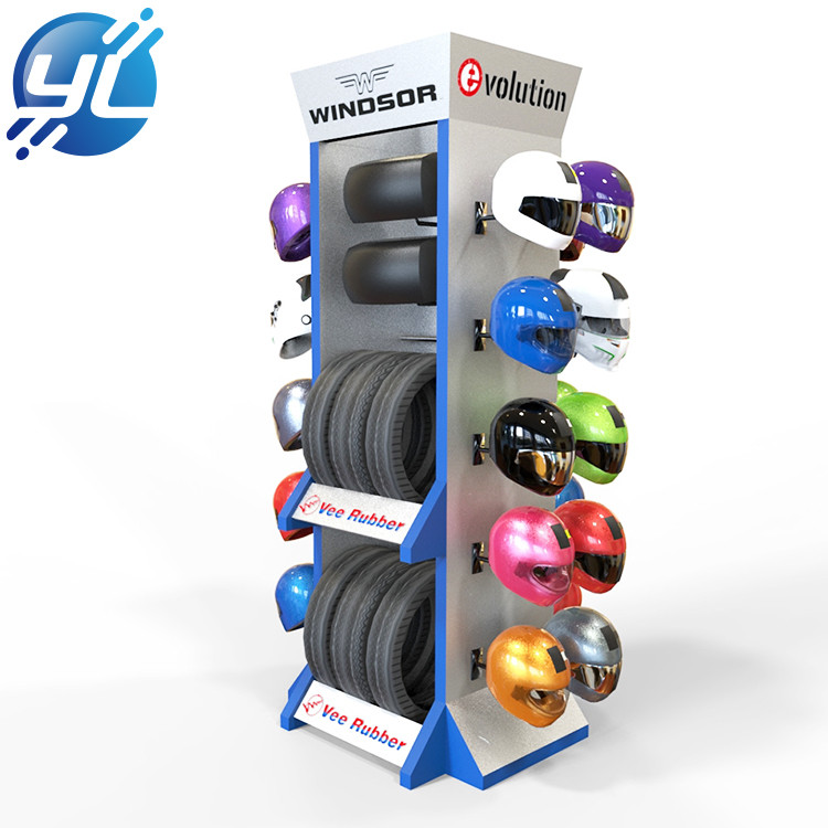 The best promotion motorcycle helmet display rack/safety helmet stand