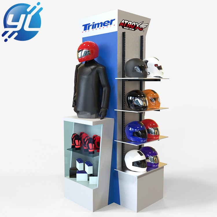 The best promotion motorcycle helmet display rack/safety helmet stand