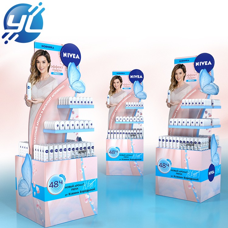 Customize POP / POS retail floor display stand for household washing products