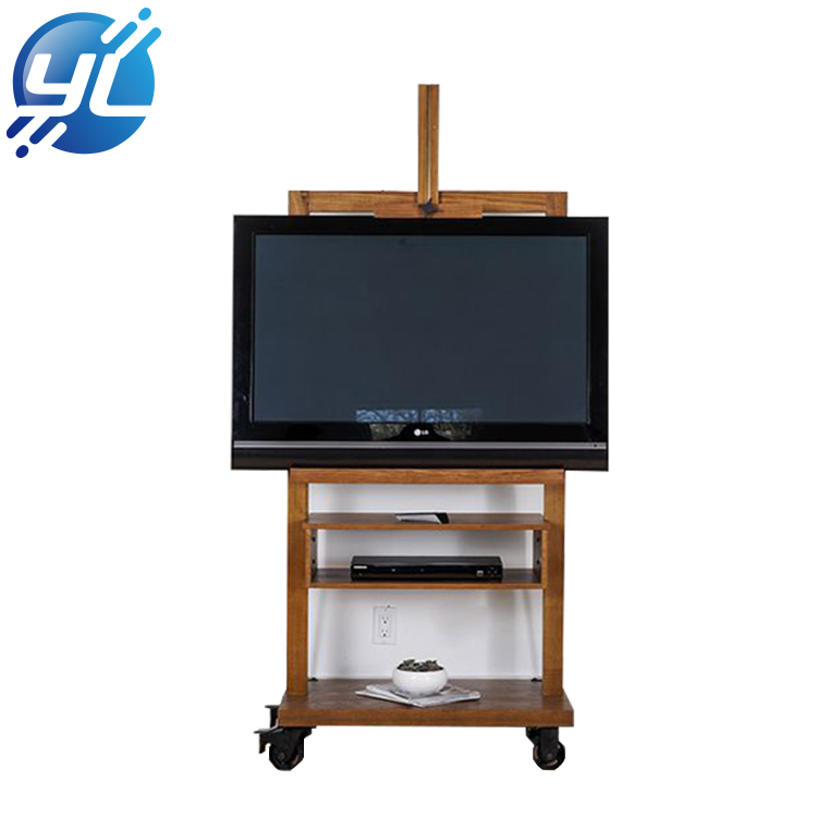 Modern simple design wooden tv stand living room furniture