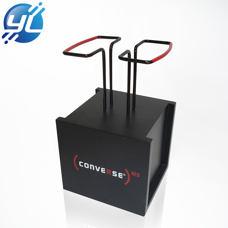 Hot sales for shipping mall acrylic shoe display stand