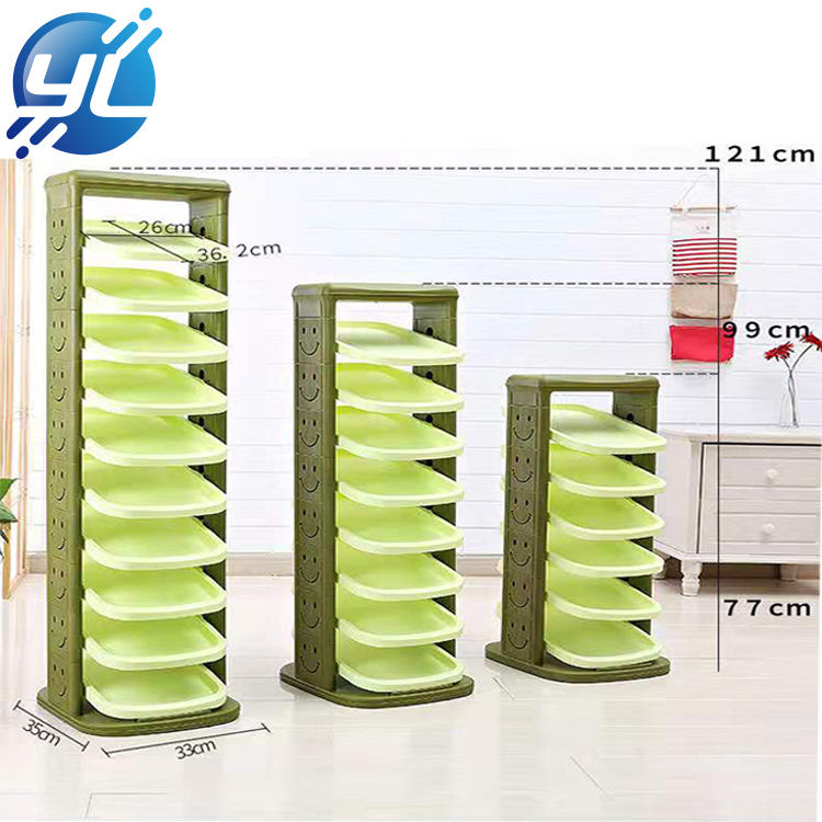 Modern chinese display cabinet plastic display stand fashionable shoe display racks