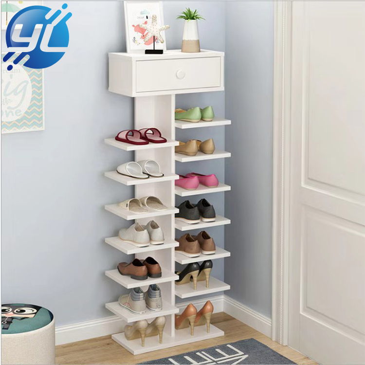 Free design wooden shoes display stands home floor display