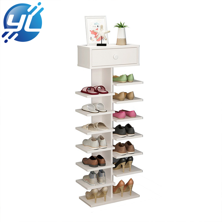 Free design wooden shoes display stands home floor display