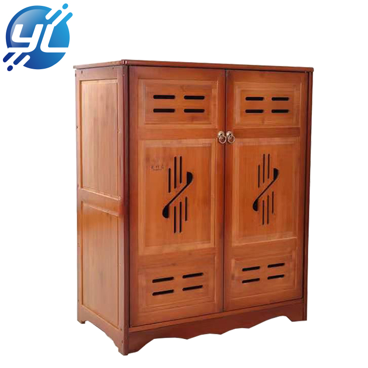 promotional wooden portable display shoe stand counter rack at chain store