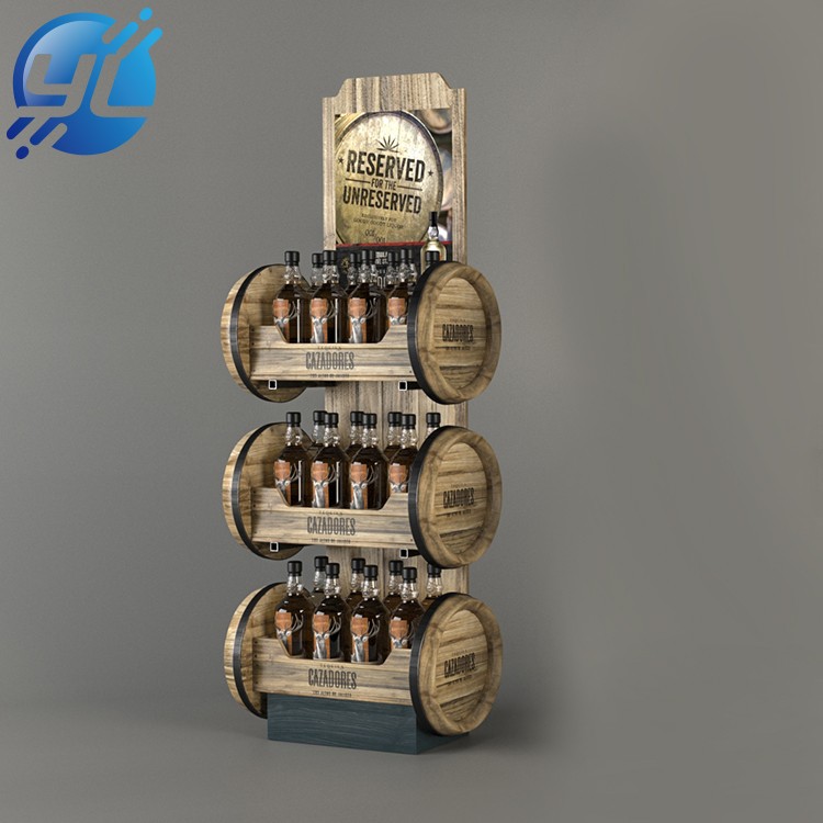 Factory customized modern wine storage rack