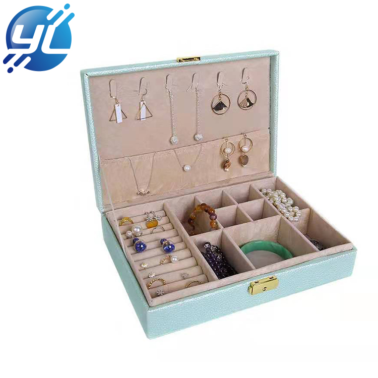 Customizable wholesale luxury wooden jewelry floor display box