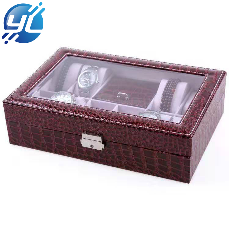 Customizable wholesale luxury wooden jewelry floor display box