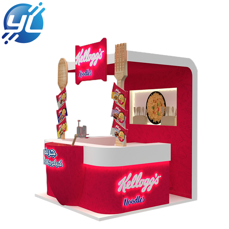 POP Wood Display Stand For Instant Noodles Advertising At Supermarket From China Supplier
