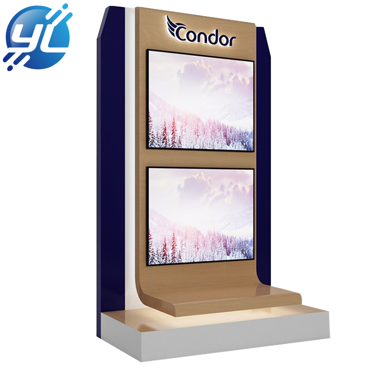 Custom Trade Show Display Modular Exhibition Display Stainless steel TV Stand