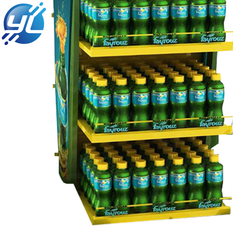 High Quality Cheap Price New Structure Metal Beverage Display Rack Wholesale
