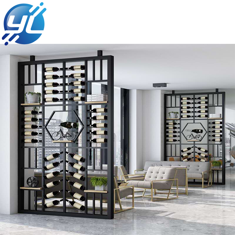 Modern design storage wooden wine cabinet for household furniture