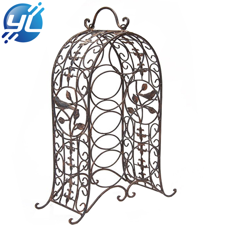 Made in China iron wire Material Merchandise Wine Display Stand