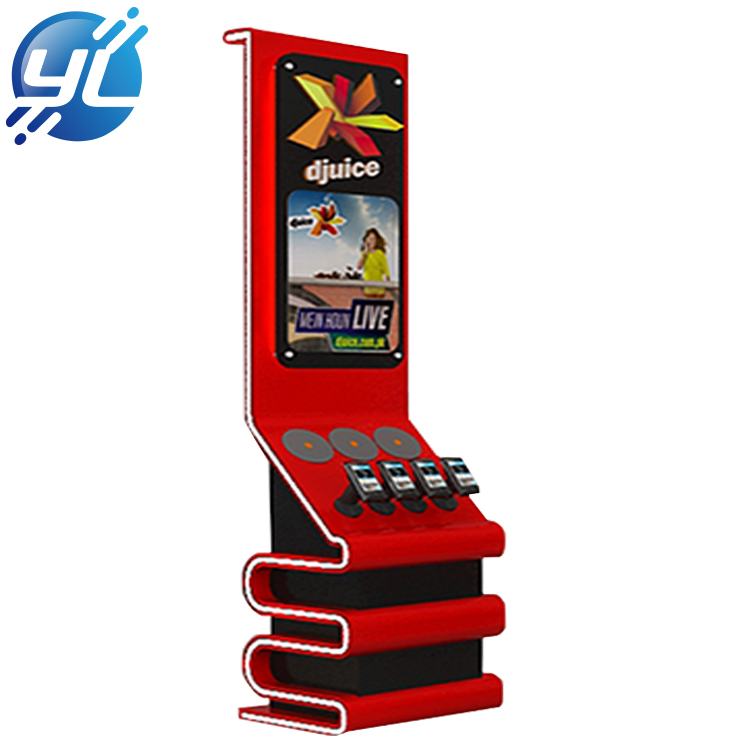 Factory Hot Sale Customized metal Cell Phone Accessories Counter Display Rack