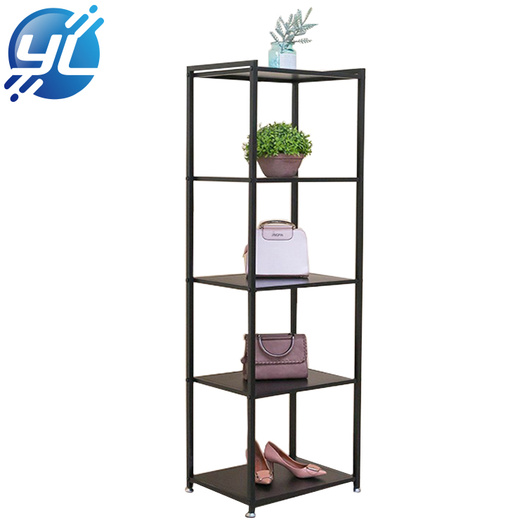 Modern design indoor home furniture metal multi-function storage rack & shoe display rack