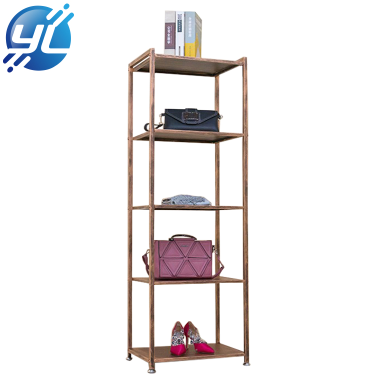 Modern design indoor home furniture metal multi-function storage rack & shoe display rack