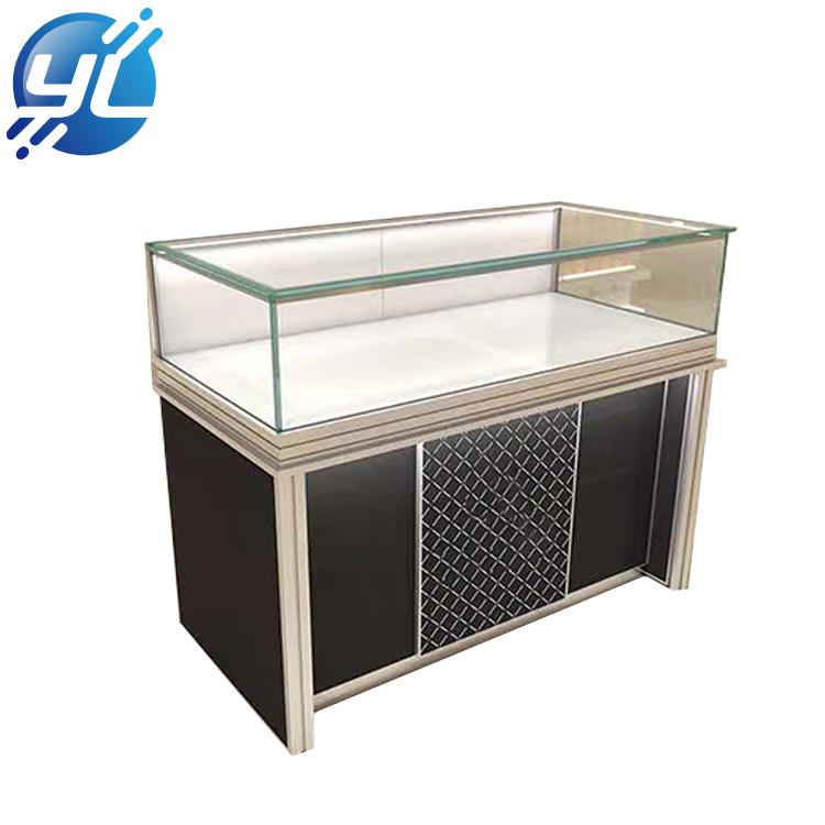 Custom Tradeshow Free Stand Fashion Design Diamond Accessories Jewelry Display Cabinet