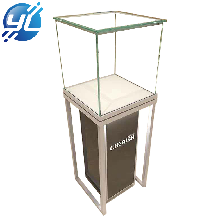 Custom Tradeshow Free Stand Fashion Design Diamond Accessories Jewelry Display Cabinet