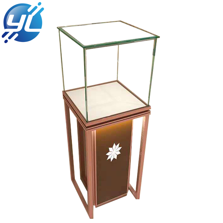 Custom Tradeshow Free Stand Fashion Design Diamond Accessories Jewelry Display Cabinet