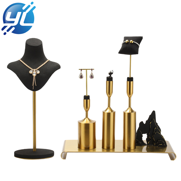 Factory wholesale custom jewelry mannequin jewelry display stand