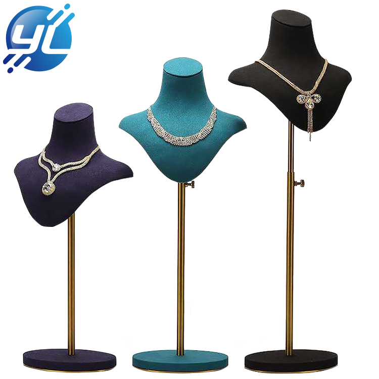 Factory wholesale custom jewelry mannequin jewelry display stand