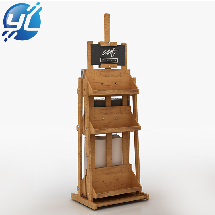 Wholesale Cheap Floor 3MM Wooden Face Mask Display Stand