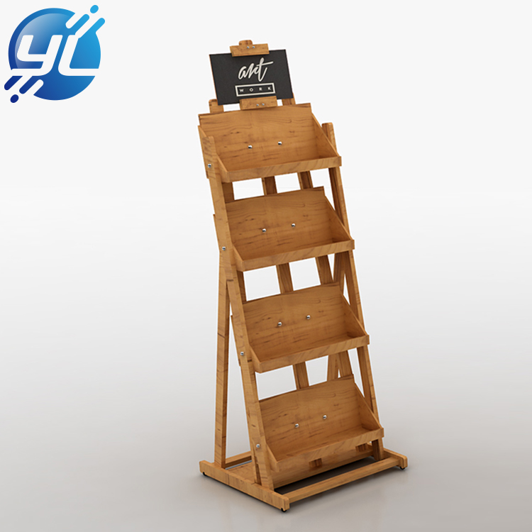 Wholesale Cheap Floor 3MM Wooden Face Mask Display Stand