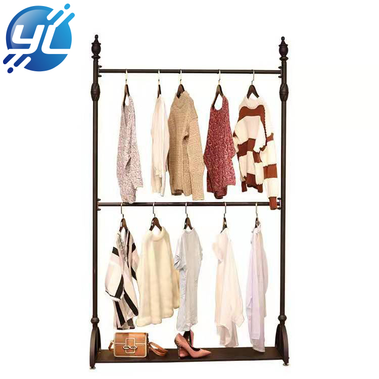Beautiful clothes should also have a good clothing display rack, this practical and beautiful!