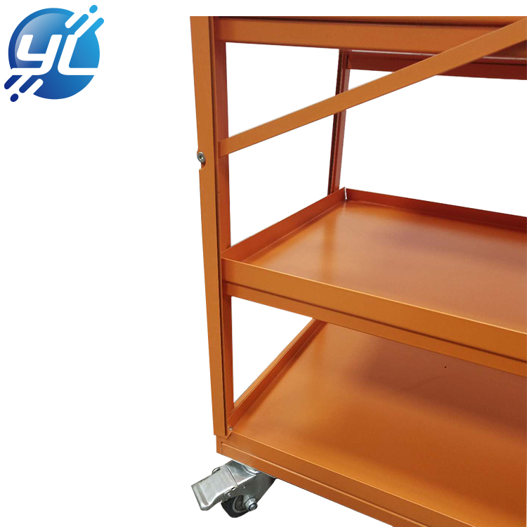 High quality metal grocery store gondola supermarket shelf size and color can be customized