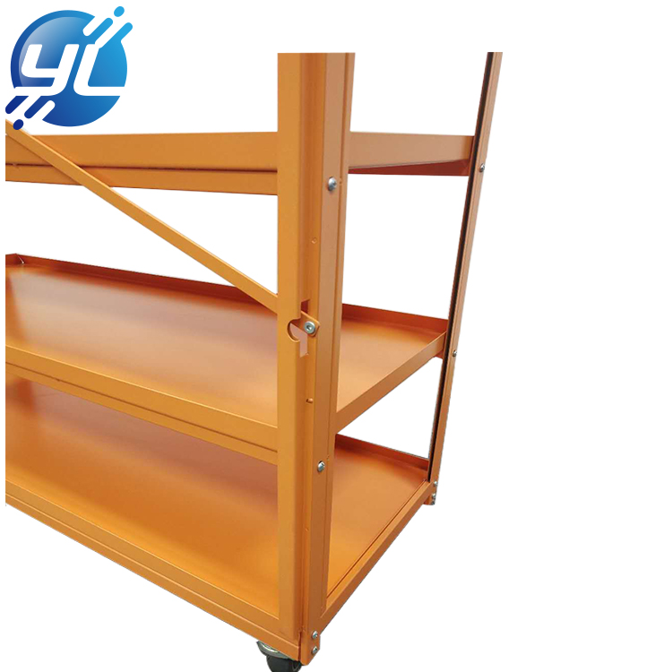 High quality metal grocery store gondola supermarket shelf size and color can be customized