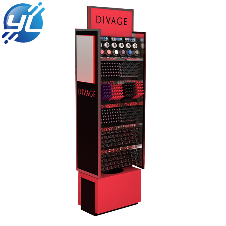 Wholesale Eco-friendly Metal Retail cosmetic Lipstick display stand
