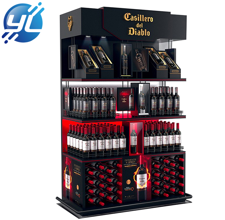 Private Custom High End Wooden Wine Cellar Wine Display Cabinets