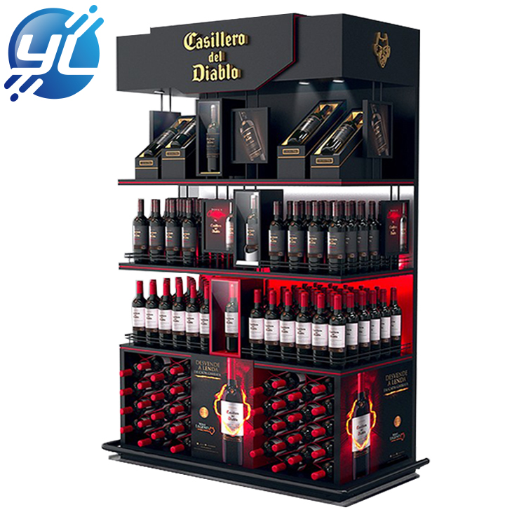 Private Custom High End Wooden Wine Cellar Wine Display Cabinets