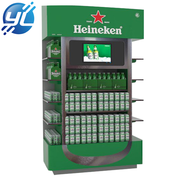 New Design metal Beer Bottle display Rack