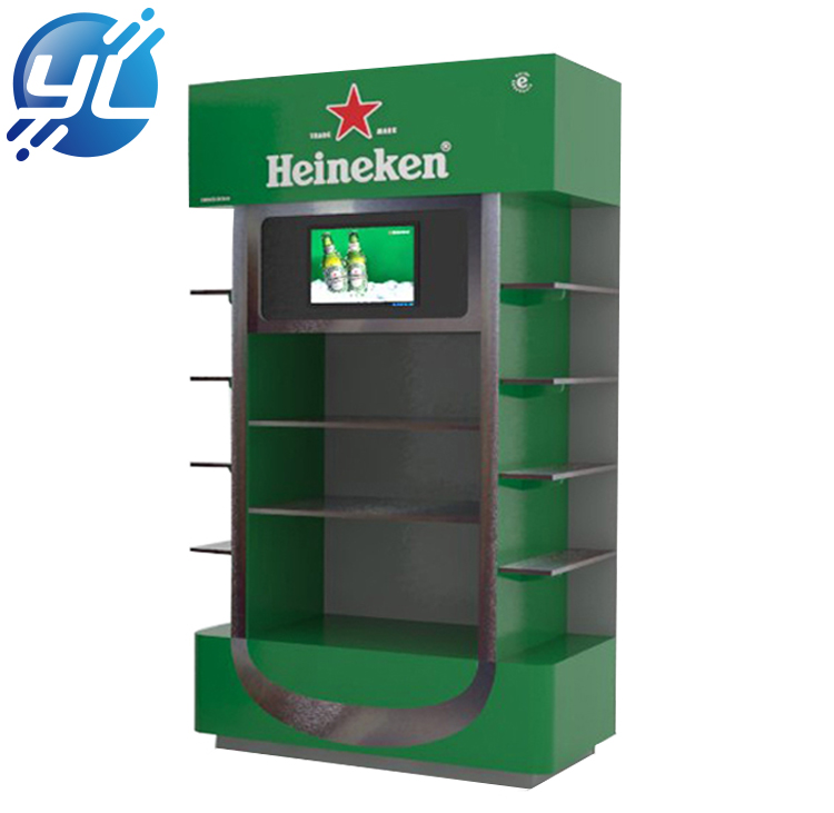 New Design metal Beer Bottle display Rack