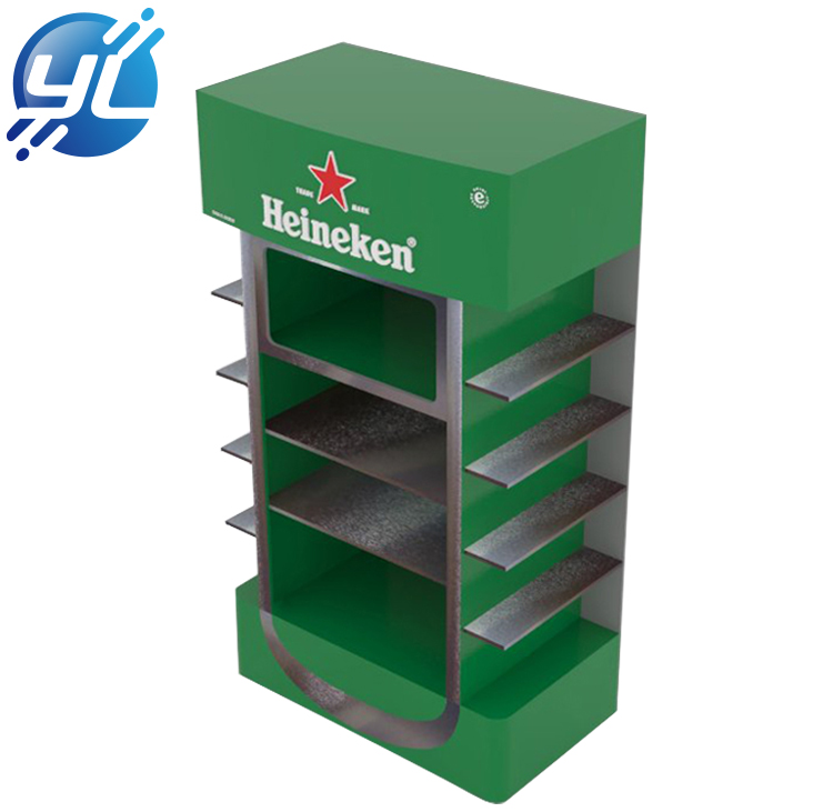 New Design metal Beer Bottle display Rack