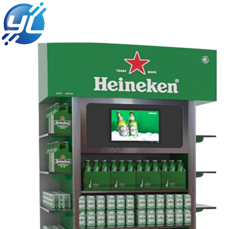 New Design metal Beer Bottle display Rack