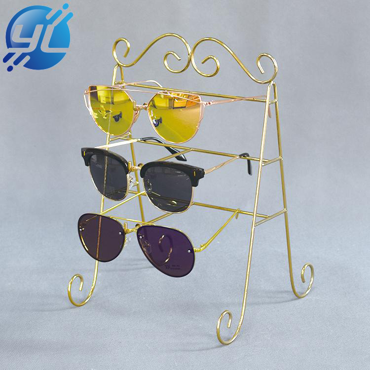 Cheap Mirror Sunglasses Metal Racks Glasses Display Stand