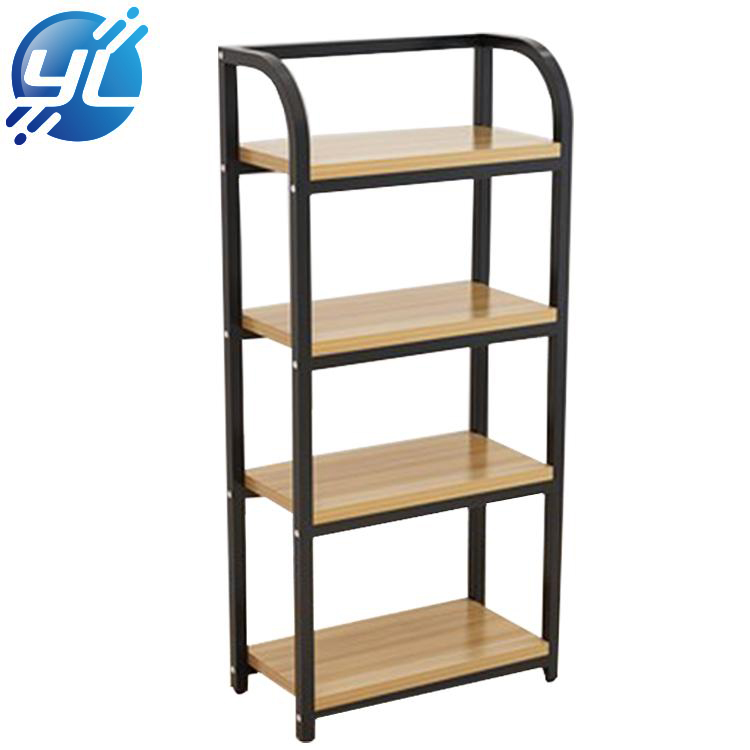 Custom Wrought Iron Multi-Function shoes Store Fixture Floor shoes Display Stand