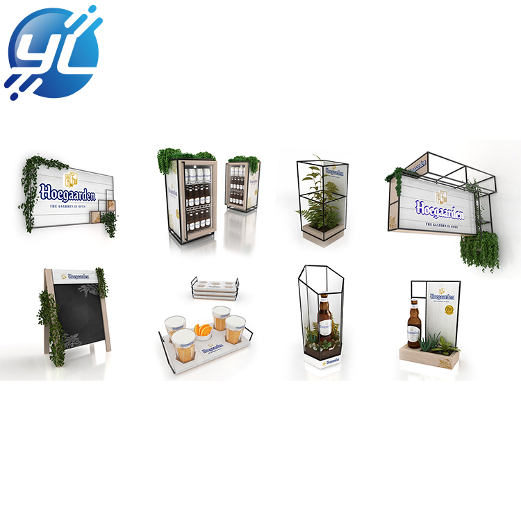 Durable Supermarket Vegetable and Fruit Storage Shelves Food Display Rack