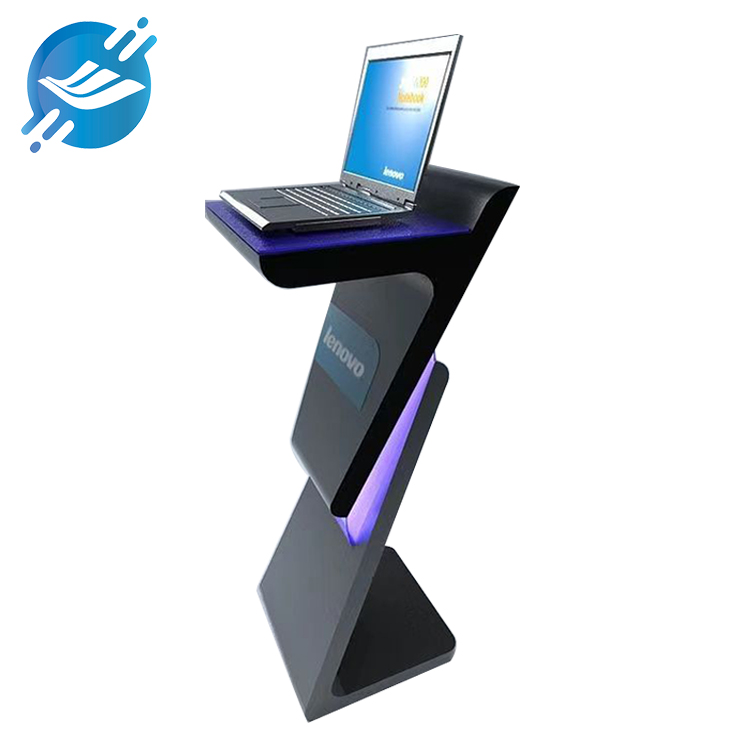 A metal floor standing intelligent electronic product display stand with a compact design|Youlian
